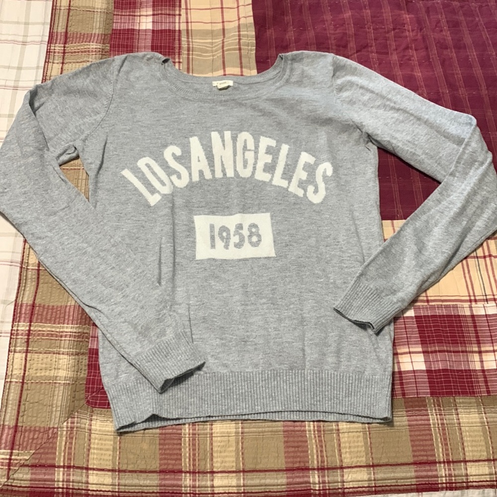Garage Los Angeles 1958 women’s small gray sweater